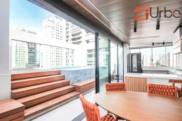 Cobertura Duplex com piscina privativa 200m², 4 dormitórios, 3 vagas à venda na Vila Romana