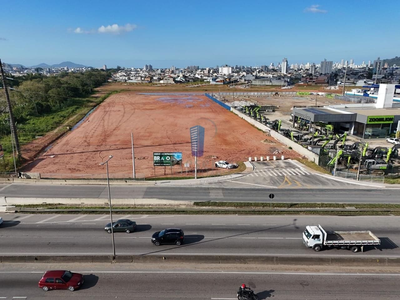 Terreno Industrial com 14721 m² às margens da BR 101 - Itajaí