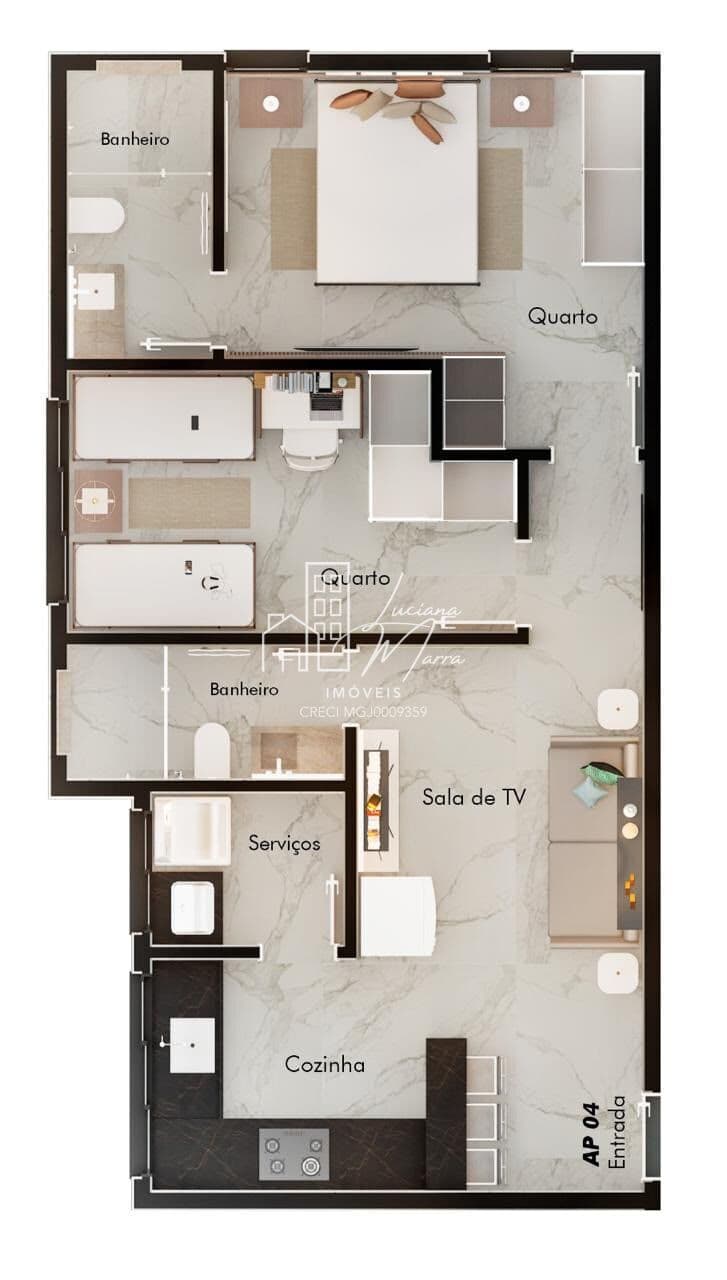 Apartamento em Patos de Minas - Rosário