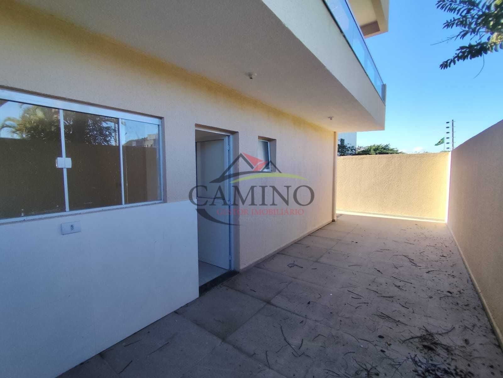 IMÓVEL NOVO Amplo térreo - 2 dormitórios - Garagem - quintal em L grande Ótima Localização