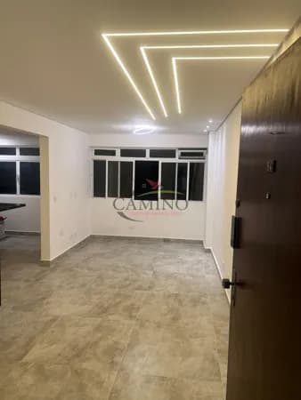 Apartamento COMPLETAMENTE REFORMADO, 01 dormitório, 65 M², na praia das Pitangueiras - Guarujá/SP