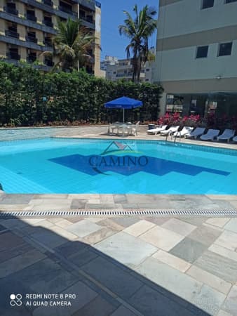 Apartamento Padrão com Piscina e Churrasqueira