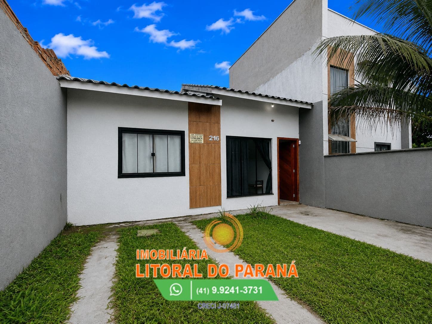 Casa Nova - 2 Quartos - Monções - Pontal do Paraná