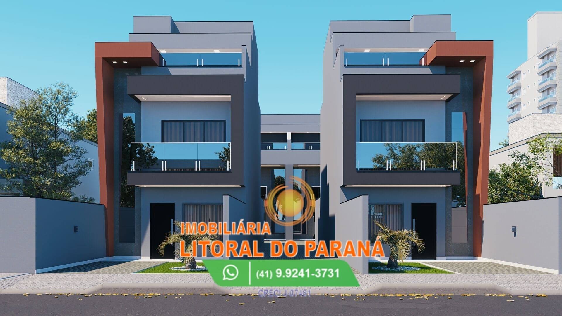 Triplex - 4 Dormitórios (sendo 2 suítes) - Caioba - Matinhos