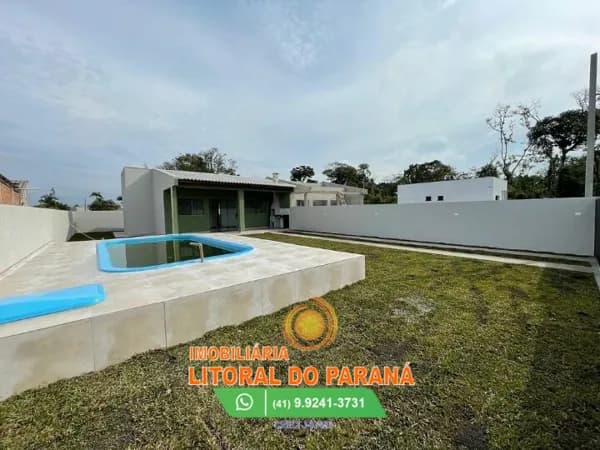 Casa Nova - 2 Quartos - Piscina - Pontal do Paraná
