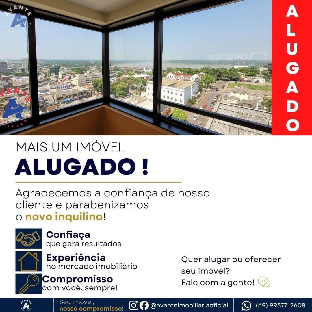 ALUGADO!!! Sala no Centro Empresárial Porto Velho.