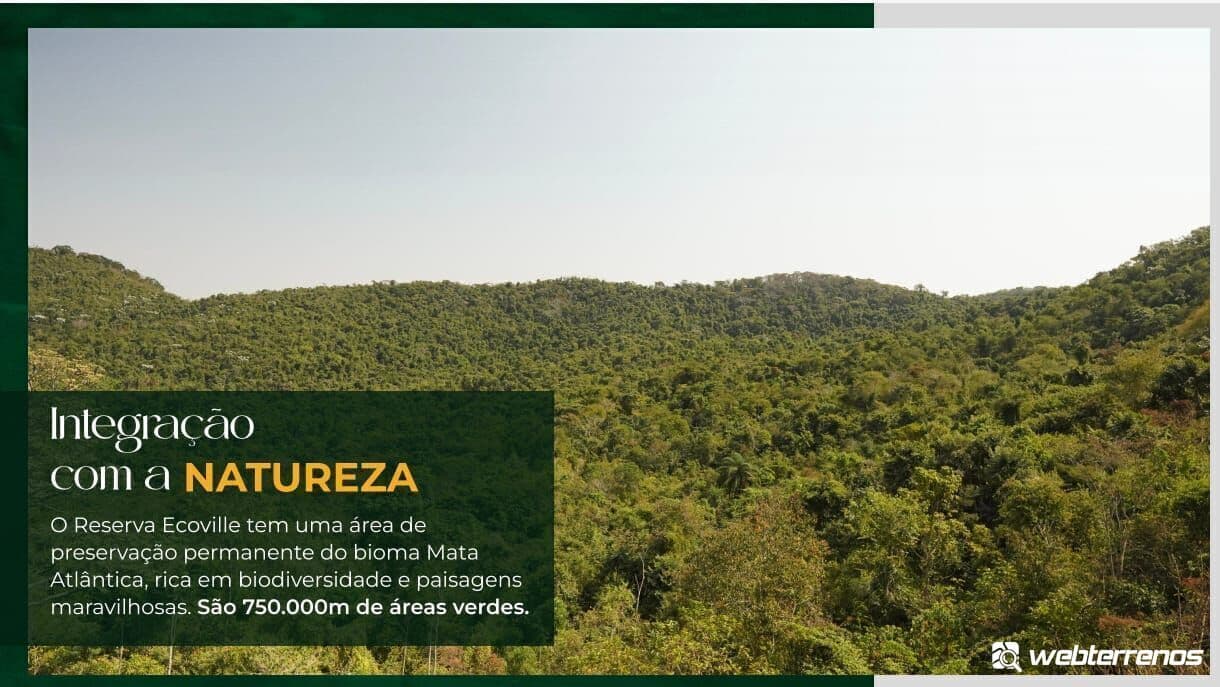 Lote à venda com 359m² no Condomínio Reserva Ecoville em Matias Barbosa - MG