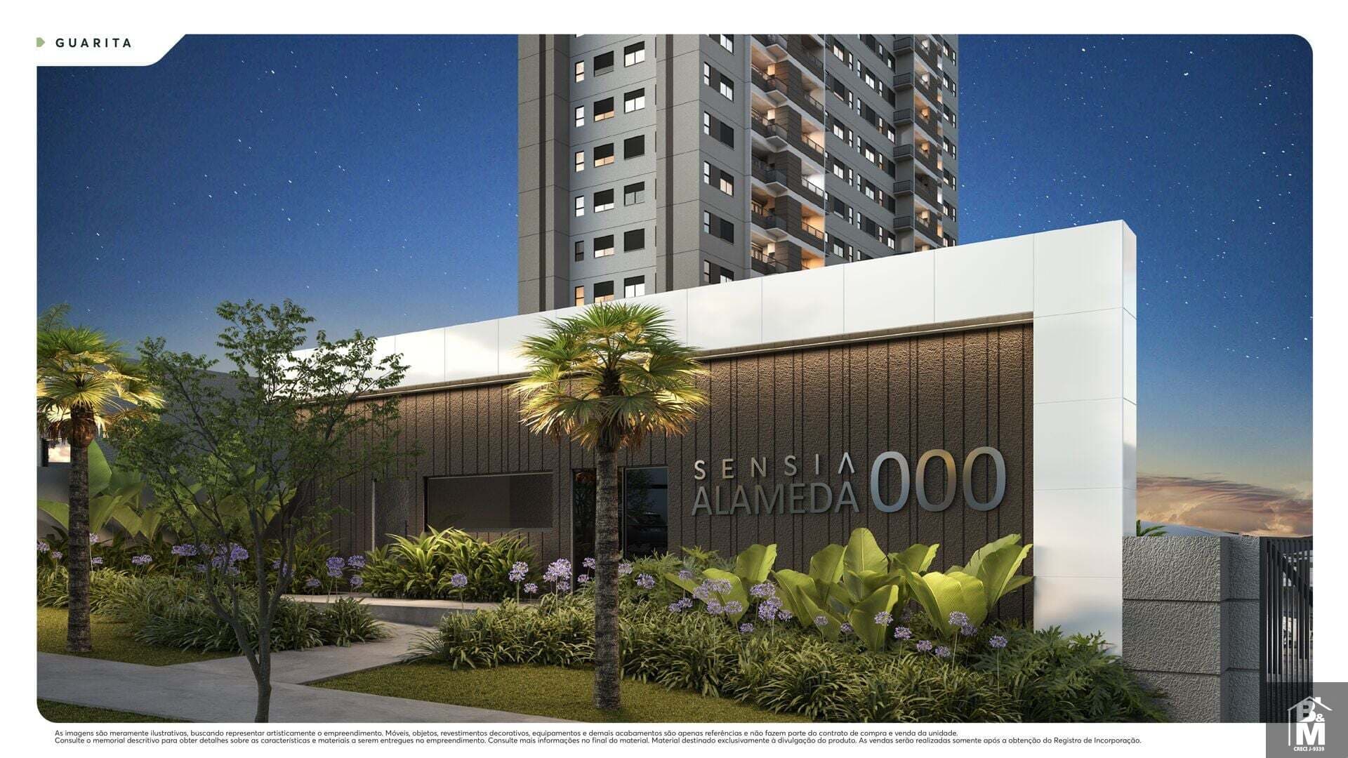 SENSIA ALAMEDA - Apartamento Com área externa