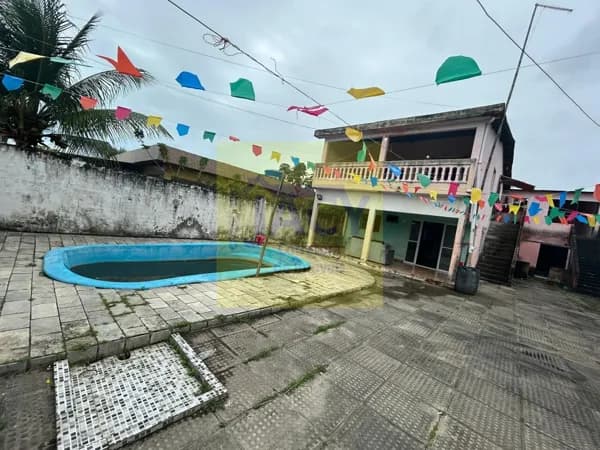 Casas em Itamaraca com Piscina, 8qts, Churrasqueira, Quintal, 5vgs a 3 min do Mar