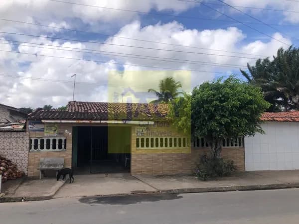 Casa em Igarassu Saramandaia, 3qts, 2vg, 1wc, varanda, quintal, rua asfaltada