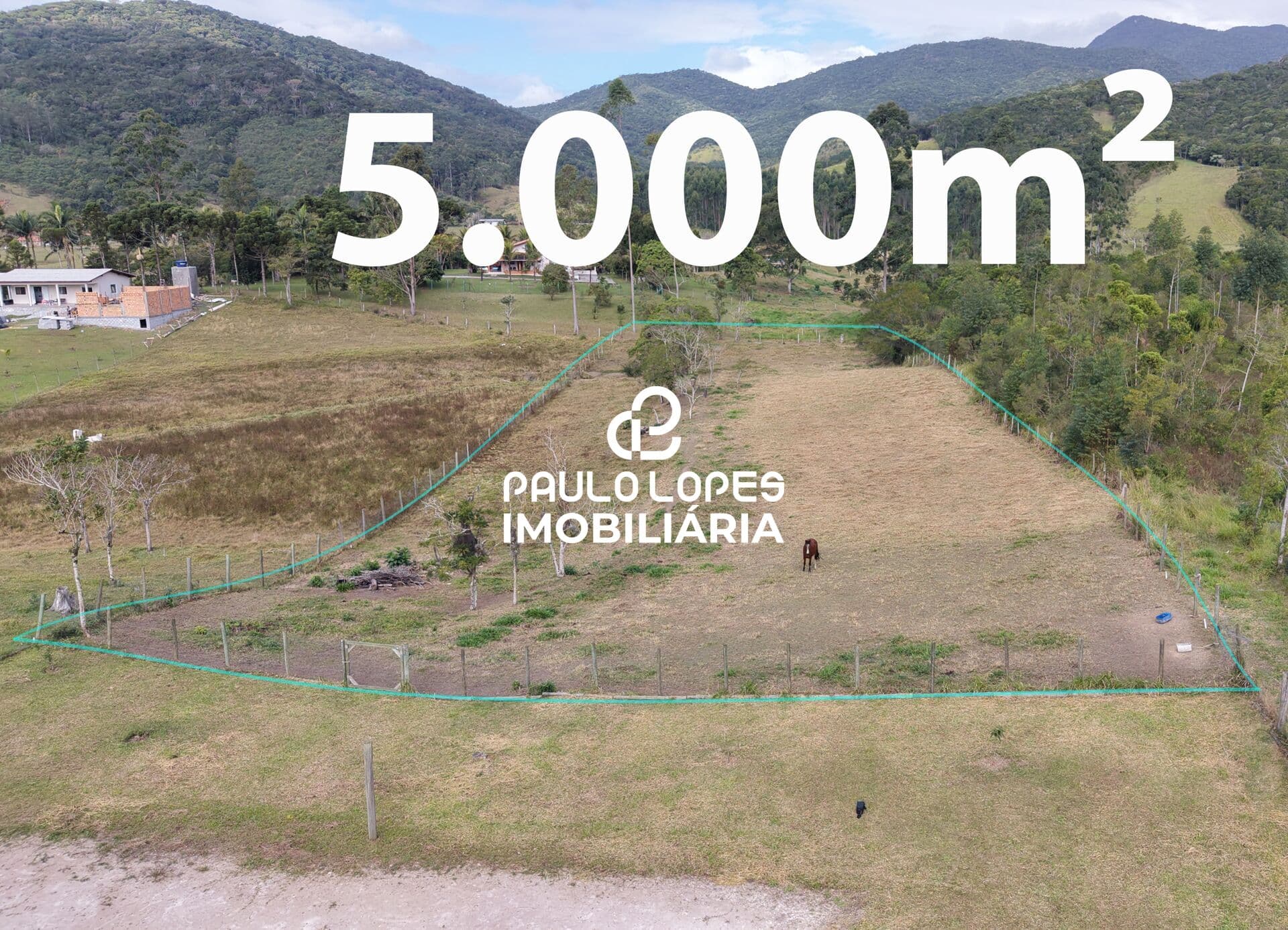 Lindo Terreno Chácara 5.000m² no Bom Retiro em Paulo Lopes