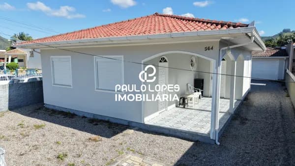 Casa 3 quartos + edicula + garagem no Freitas em Paulo Lopes