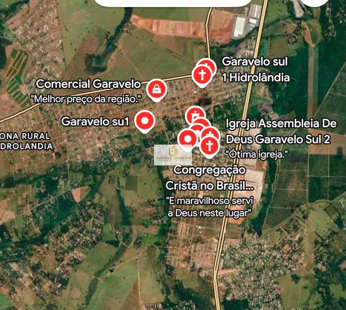 Lote/Terreno em Hidrolândia - Garavelo Sul I