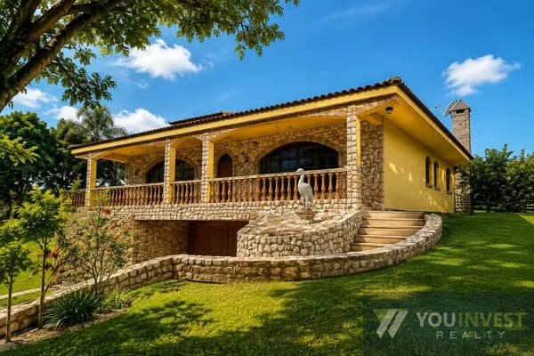 Chácara completa em Colombo – 28 mil m² - Lazer e estrutura rural a 6 min do Centro
