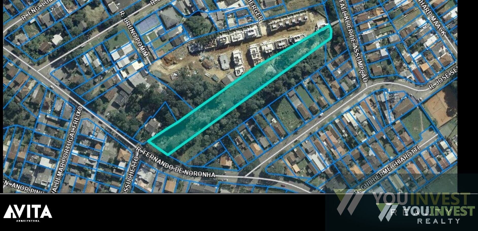 Terreno 5.700 m² — Rua Fernando de Noronha | Permuta no local