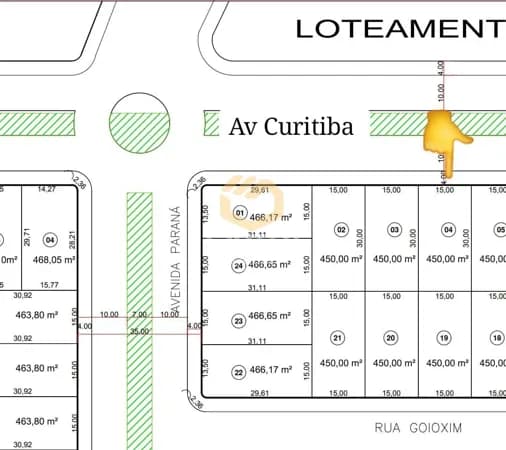 Terreno em Loteamento em Cidade Bela, Nova Mutum/MT
