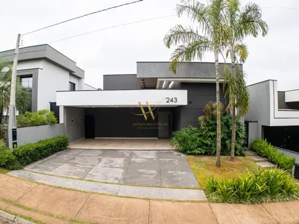 Casa Térrea 3 Quartos, Jardim Helvétia Park II, Indaiatuba/SP - 248.05M²