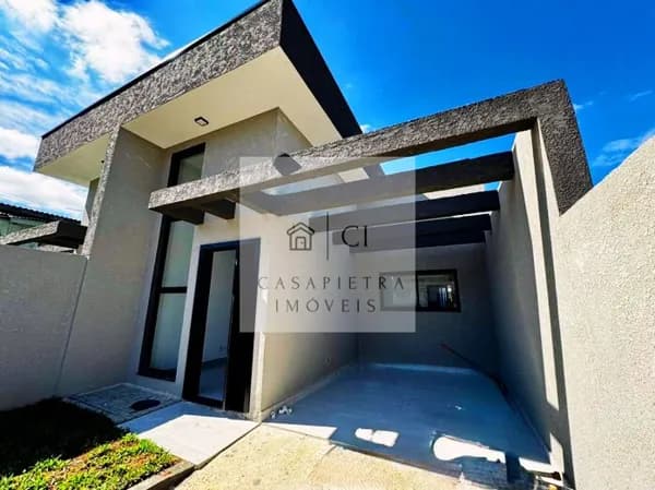 Casa Térrea 3 quartos Boneca do Iguaçu SJ dos Pinhais com edícula 113m2