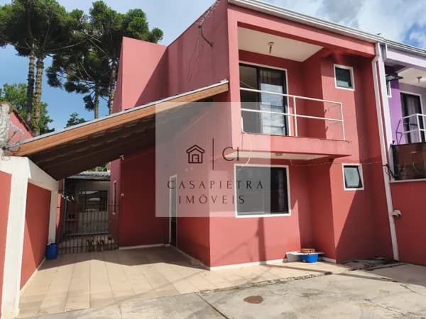 Sobrado 3 Quartos 1 suíte Vargem Grande Pinhais 123m2 com edícula