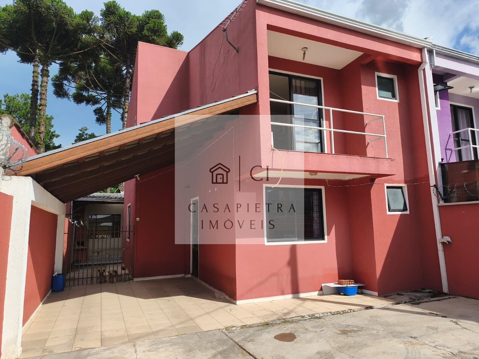 Sobrado 3 Quartos 1 suíte Vargem Grande Pinhais 123m2 com edícula