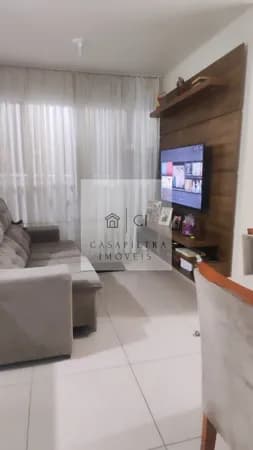 Apartamento clube mobiliado clube 2 quartos Atuba Pinhais 51m2