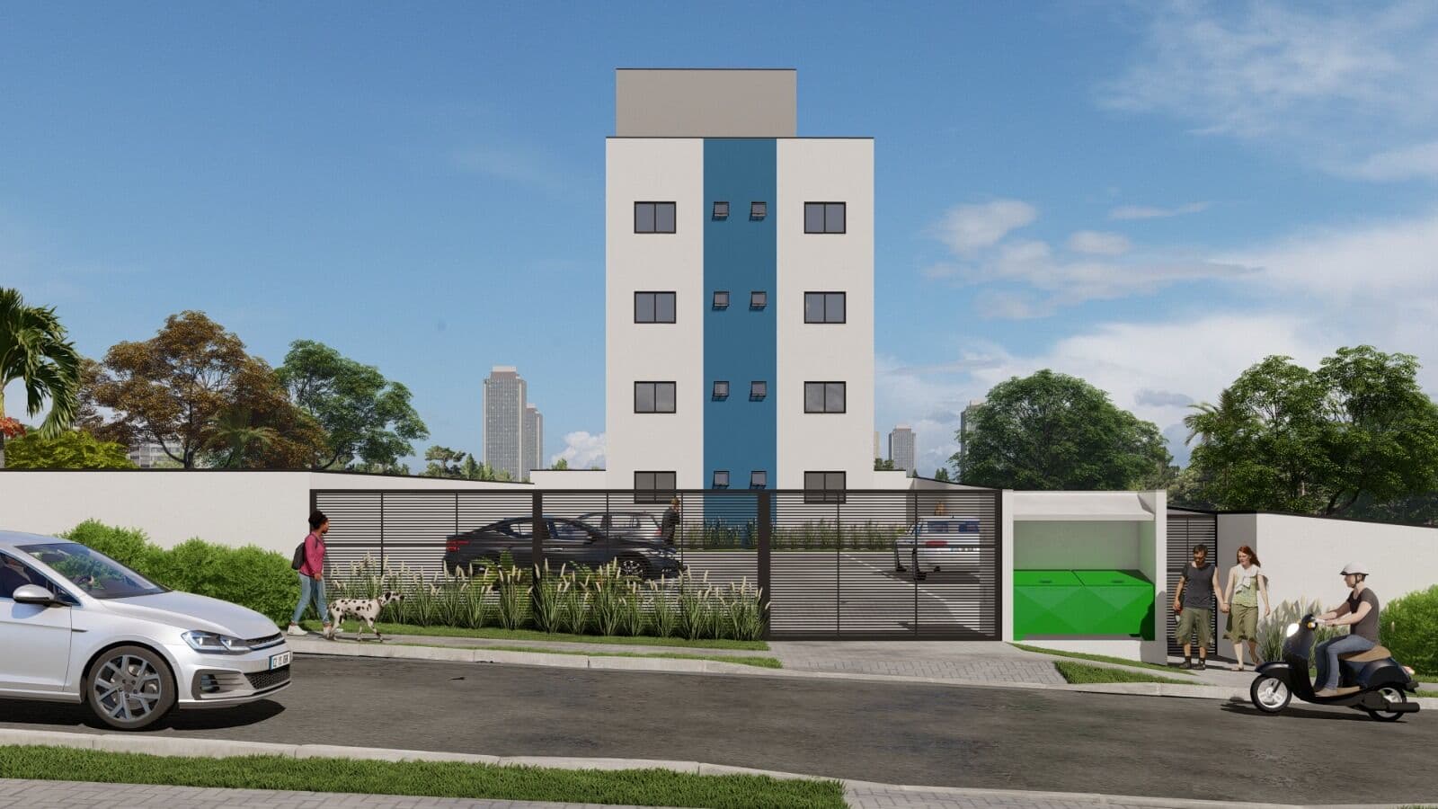 Apartamento Studio 1 quarto Cajuru 33m2 com vaga de garagem