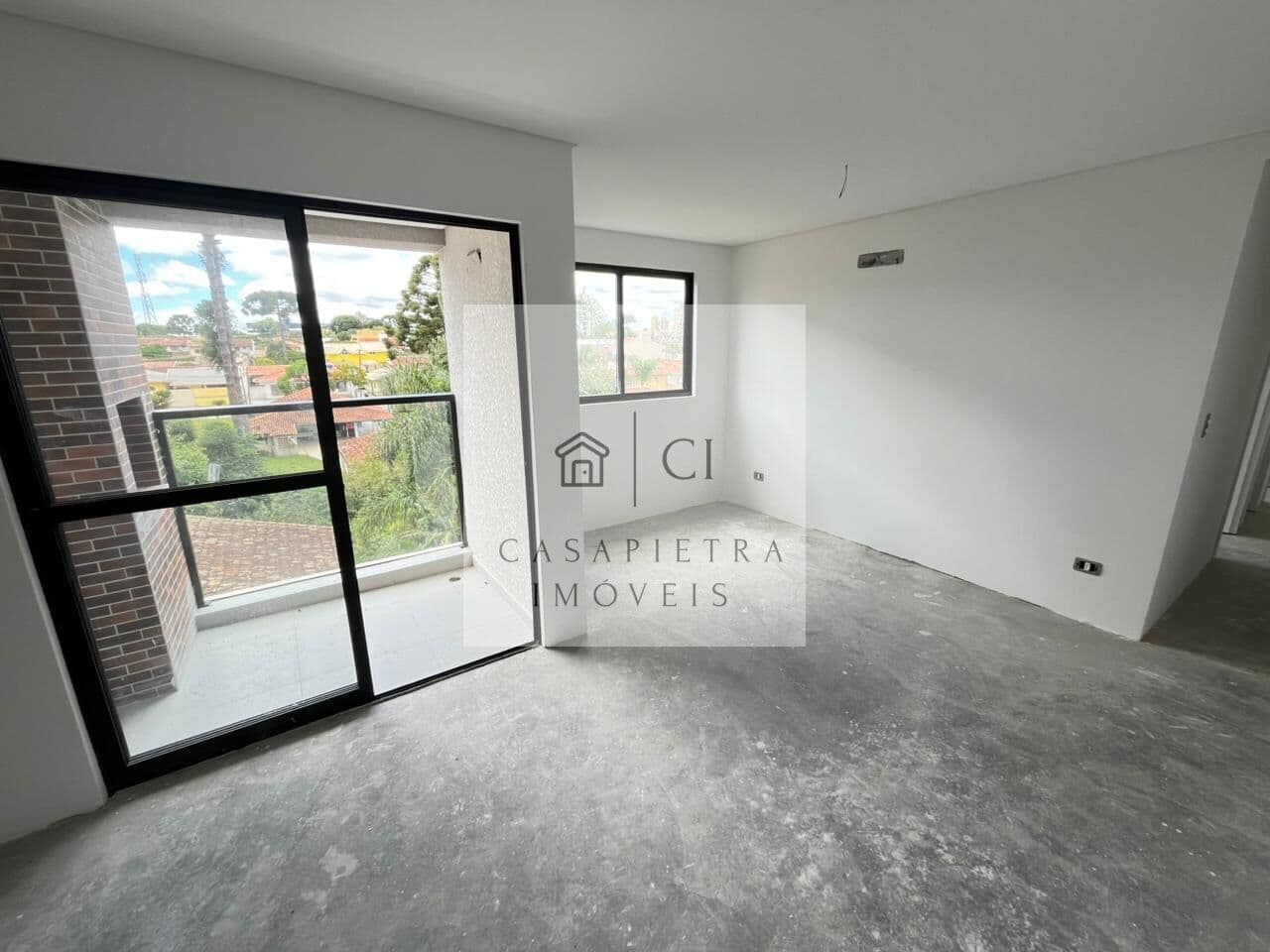 Apartamento no Centro de Pinhais com Sacada e Churrasqueira 3 quartos 79m2