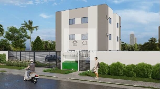 Apartamento Studio 1 quarto 28m2 Bairro Cajuru com opção de garagem