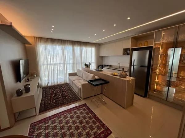 Apartamento com 2 dormitórios à venda, mobiliado, 66 m² por R$ 710.000 - Setor Oeste - Goiânia/GO
