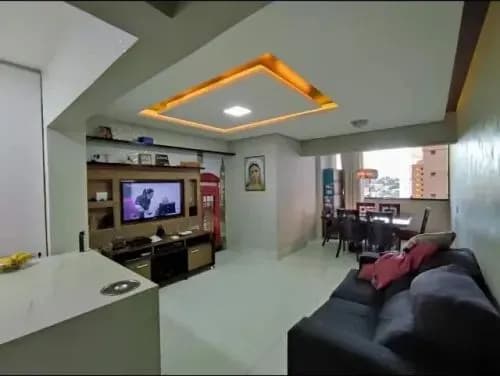 78 m² 3/4 1 suíte 2 vagas lazer