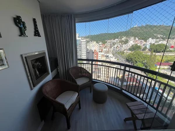 Apartamento Plaza Du Soleil, Trindade, 3 dormitórios, suíte, 2 vagas garagem, mobiliado Florianópolis/SC