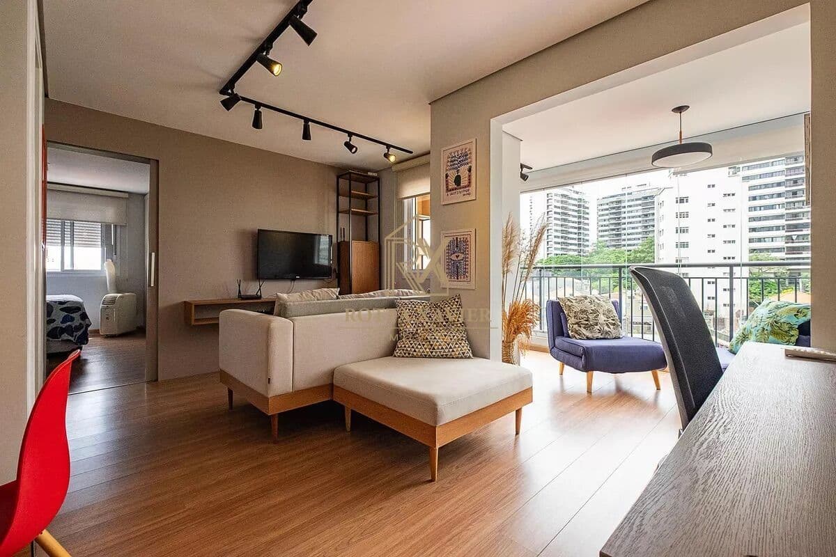 Apartamento para venda próximo ao metrô Vila Madalena com 70m², 2 dorms e 1 vaga