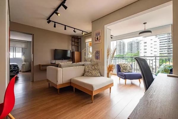Apartamento para venda próximo ao metrô Vila Madalena com 70m², 2 dorms e 1 vaga
