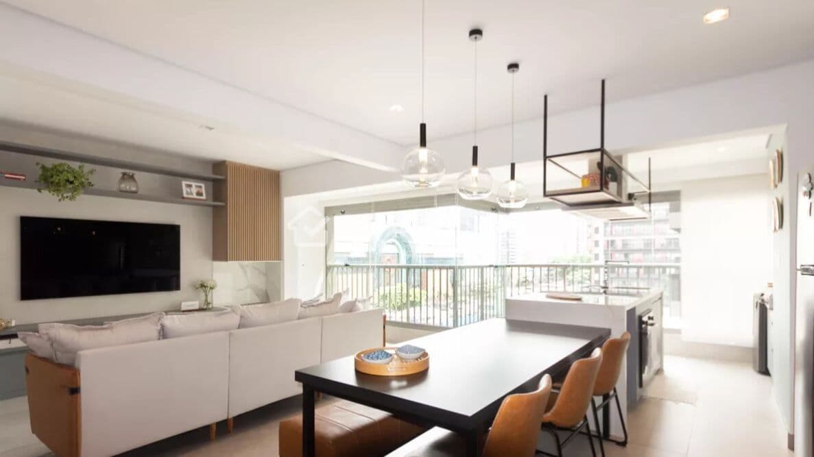 Apartamento mobiliado e decorado em Moema , São Paulo/SP