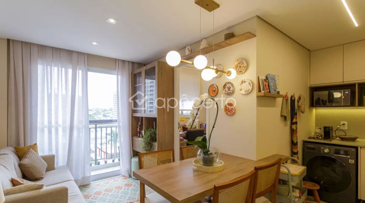 Apartamento pronto Mobiliado e decorado.