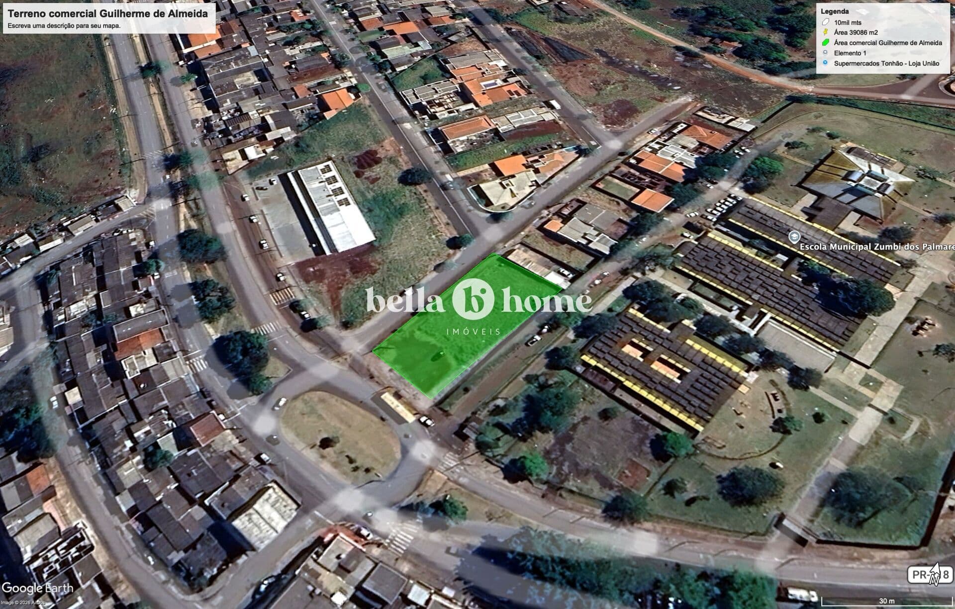 ZONEAMENTO ZC3 I TERRENO COM. À VENDA I AV. GUILHERME DE ALMEIDA I 1.471m²