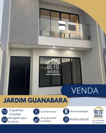 Casa Duplex em Lagoa, Macaé/RJ