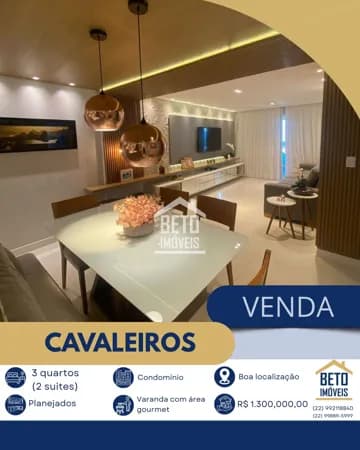Apartamento em Cavaleiros, Macaé/RJ