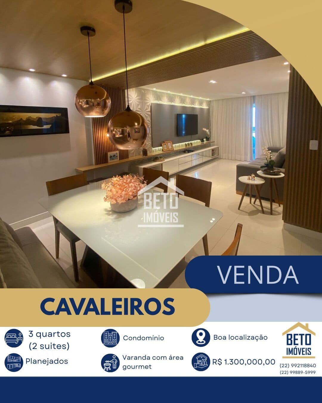 Apartamento em Cavaleiros, Macaé/RJ