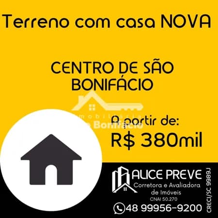 Casa em Centro, São Bonifácio/SC