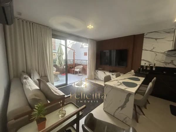 Apartamento de 01 dormitório garden, Porteira Fechada, 60,49, à venda, no bairro Estreito em Florianópolis/SC