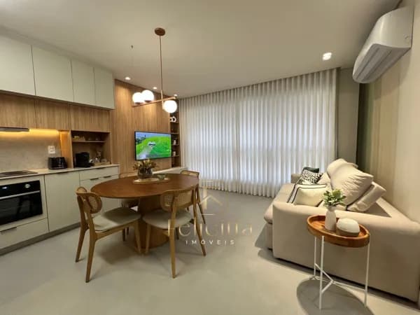 Apartamento 1 dormitório, pronto para morar, 100% mobiliado à venda no Estreito – Florianópolis