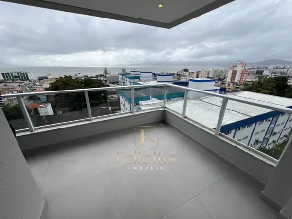 Oportunidade em Barreiros! Apartamento novo a venda com 2 suítes e vista mar