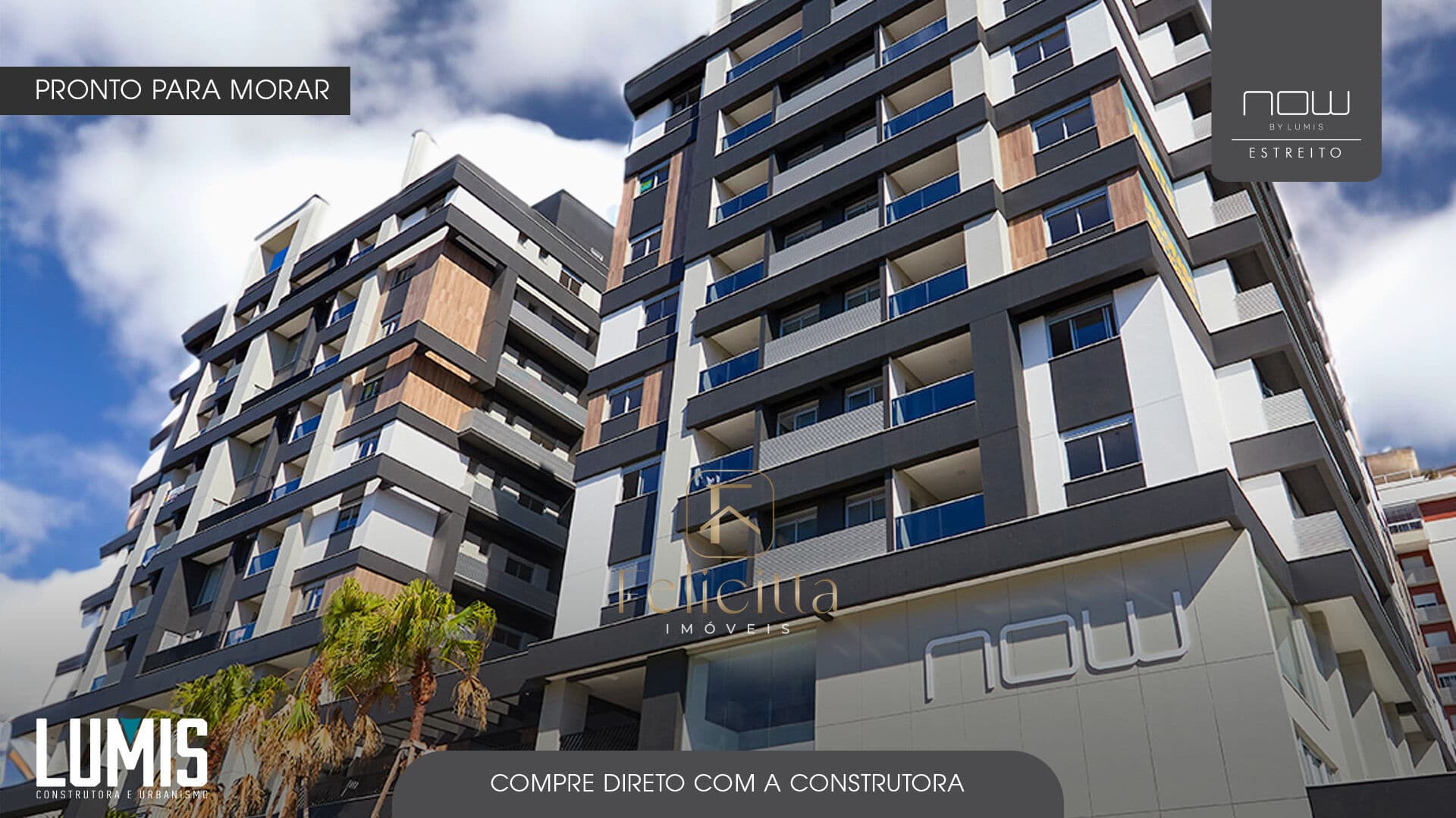 Apartamento com 02 dormitórios 02 suítes no Estreito em Florianópolis/SC.