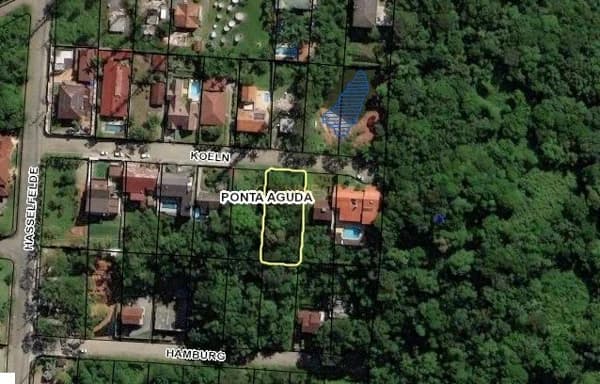 Terreno à venda no bairro Ponta Aguda em Blumenau/SC