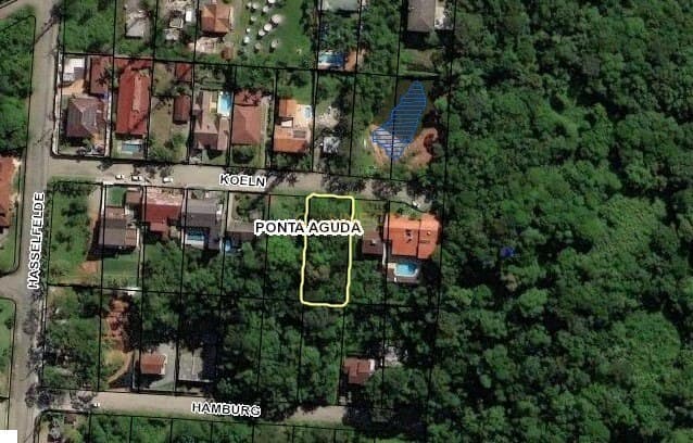 Terreno à venda no bairro Ponta Aguda em Blumenau/SC