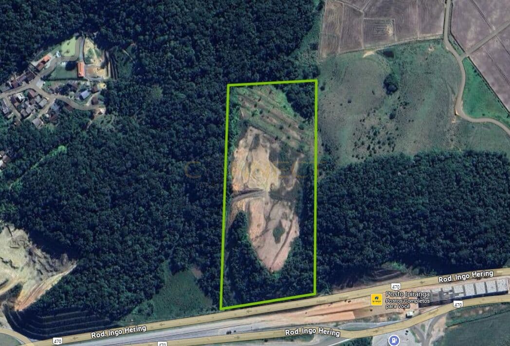 Área Industrial com Área Total de 90.453,08m2 BR-470 em Gaspar