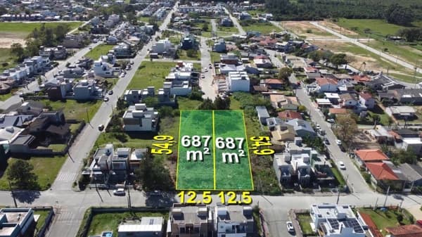 Terrenos à Venda em Garopaba no Ambrósio – 687 m² Cada com Viabilidade para 7 Unidades