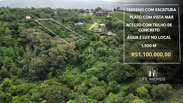 Lote/Terreno em Garopaba - Praia da Ferrugem