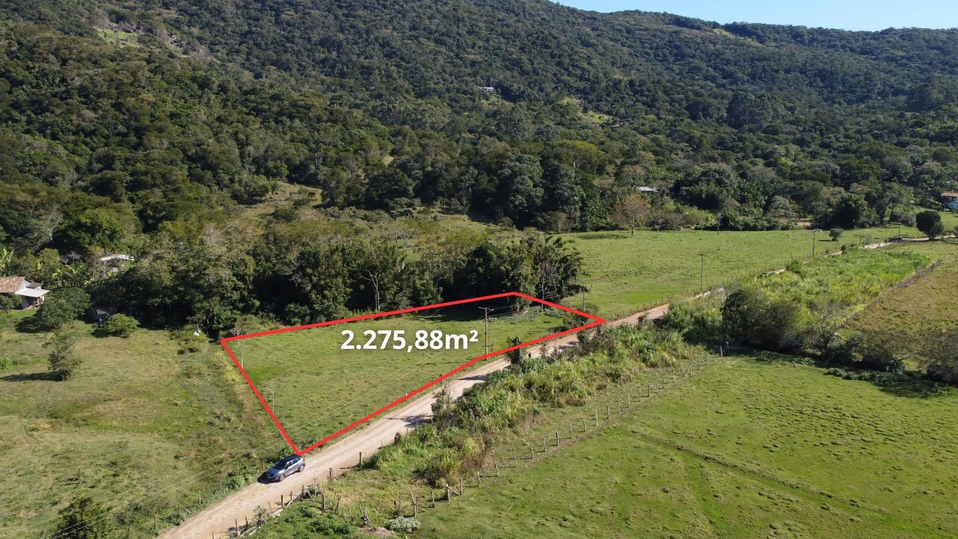 Terreno 2.275m² à venda em Garopaba/SC na Encantada com vista panorâmica e ZM1